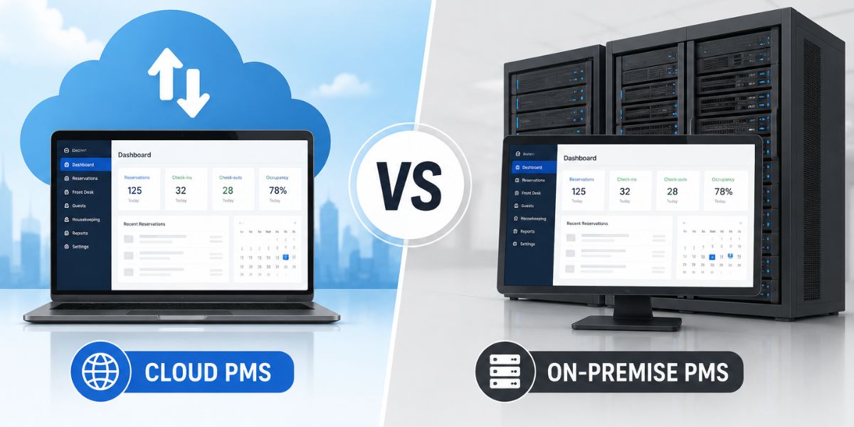 Cloud PMS vs On-Premise PMS: Key Differences Every Hotel Should Know