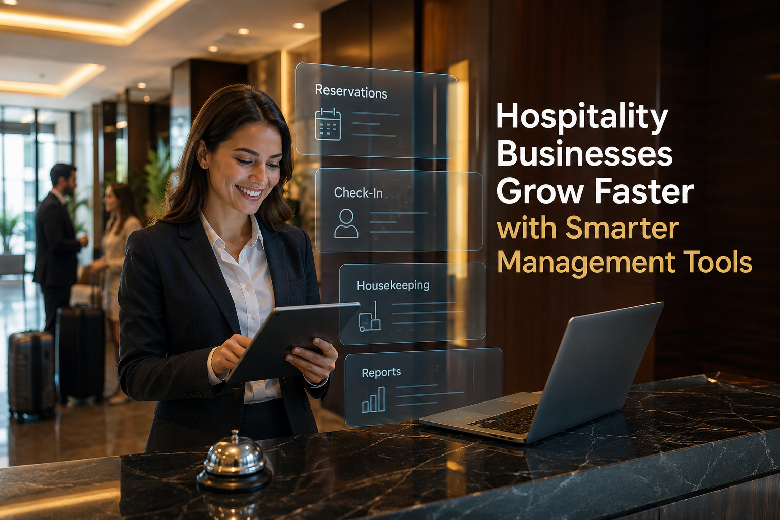 Hospitality Businesses Grow Faster with Smarter Management Tools