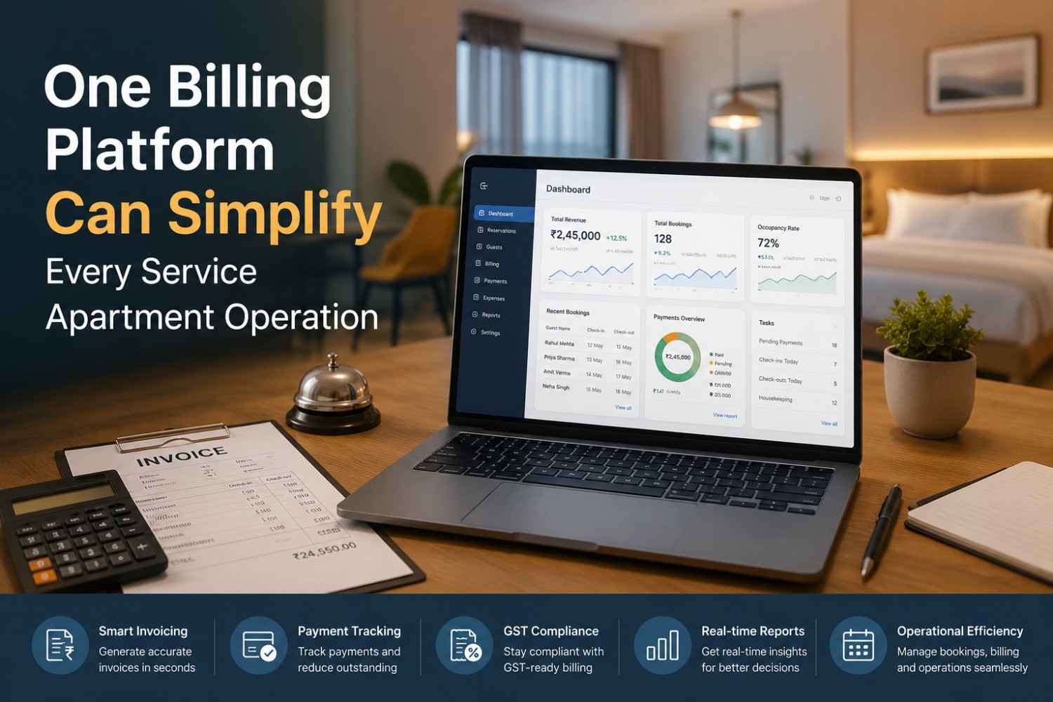 One Billing Platform Can Simplify Every Service Apartment Operation