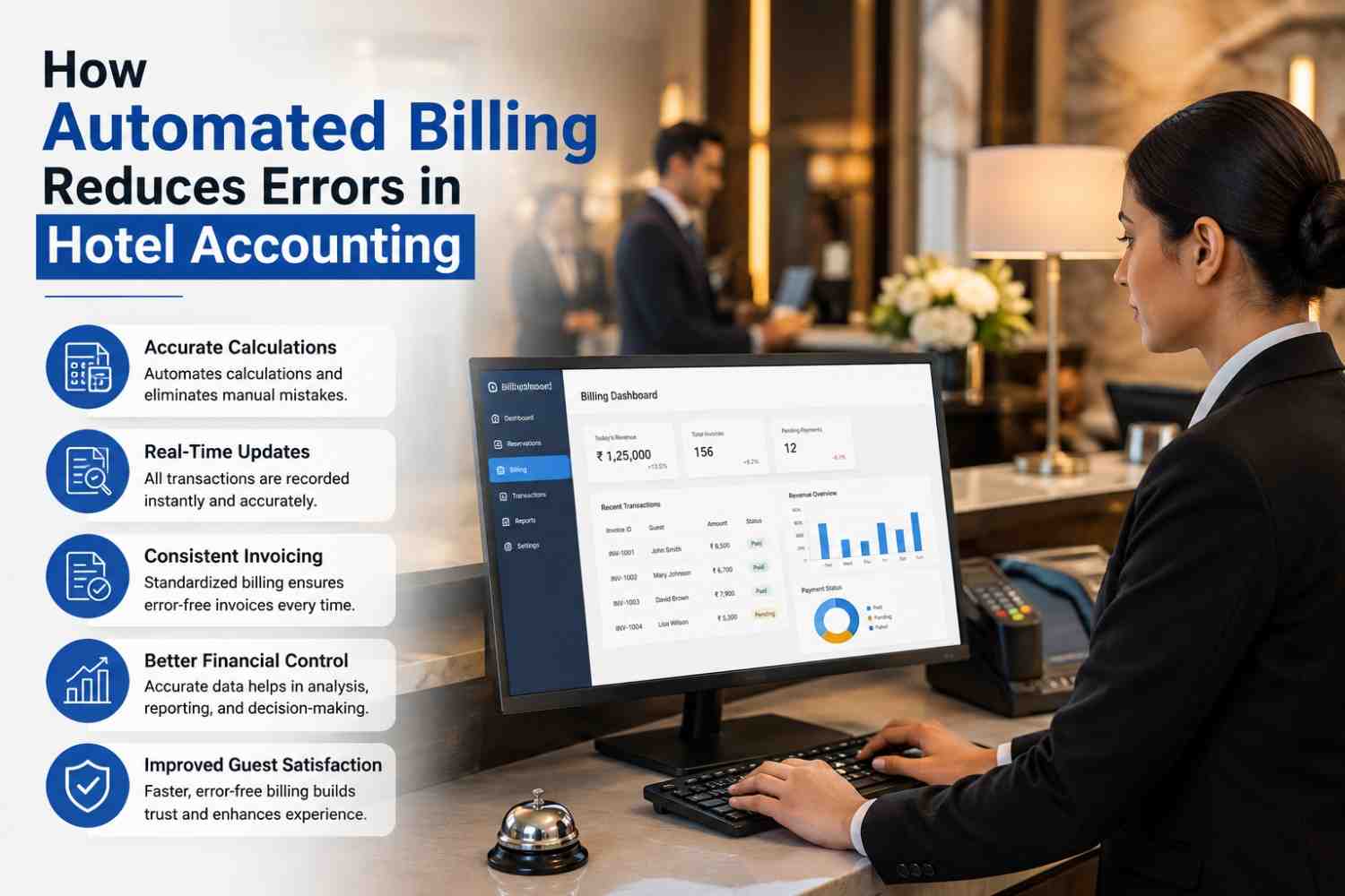 How Automated Billing Reduces Errors in Hotel Accounting